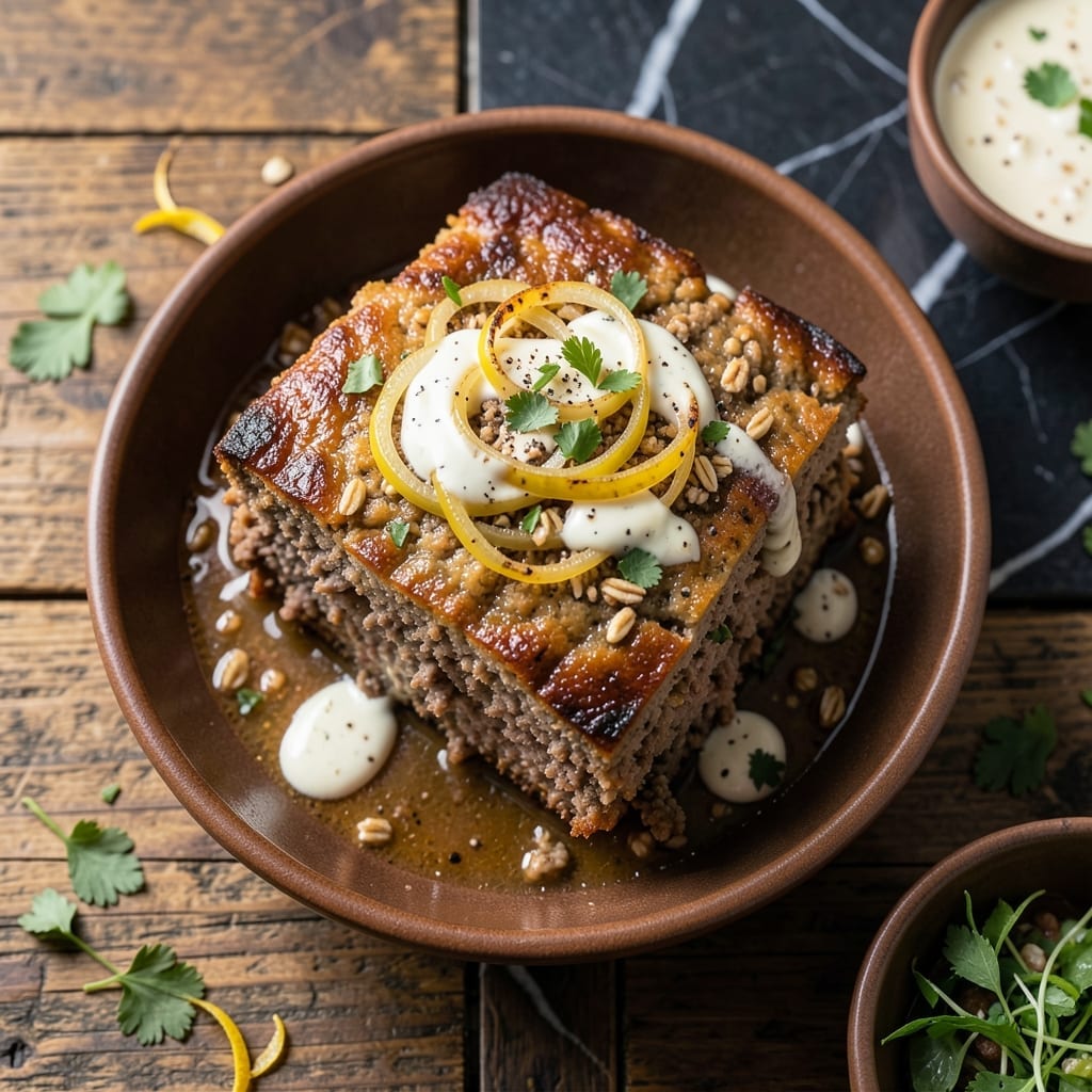 Meatloaf Recipe With Oatmeal And Milk: Moist Crumb With Savory Depth
