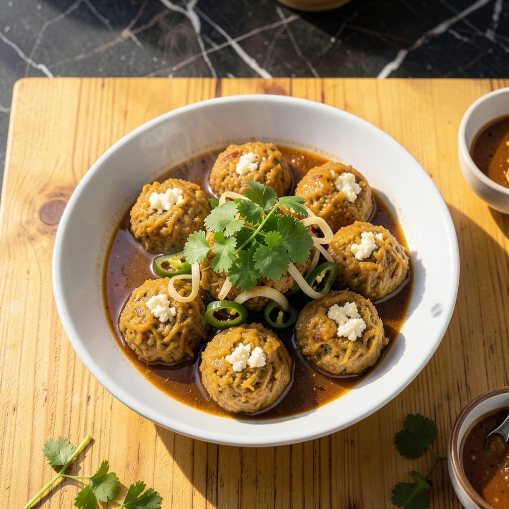 Lauki Kofta Recipe Without Frying: Baked Light and Fluffy Dumplings