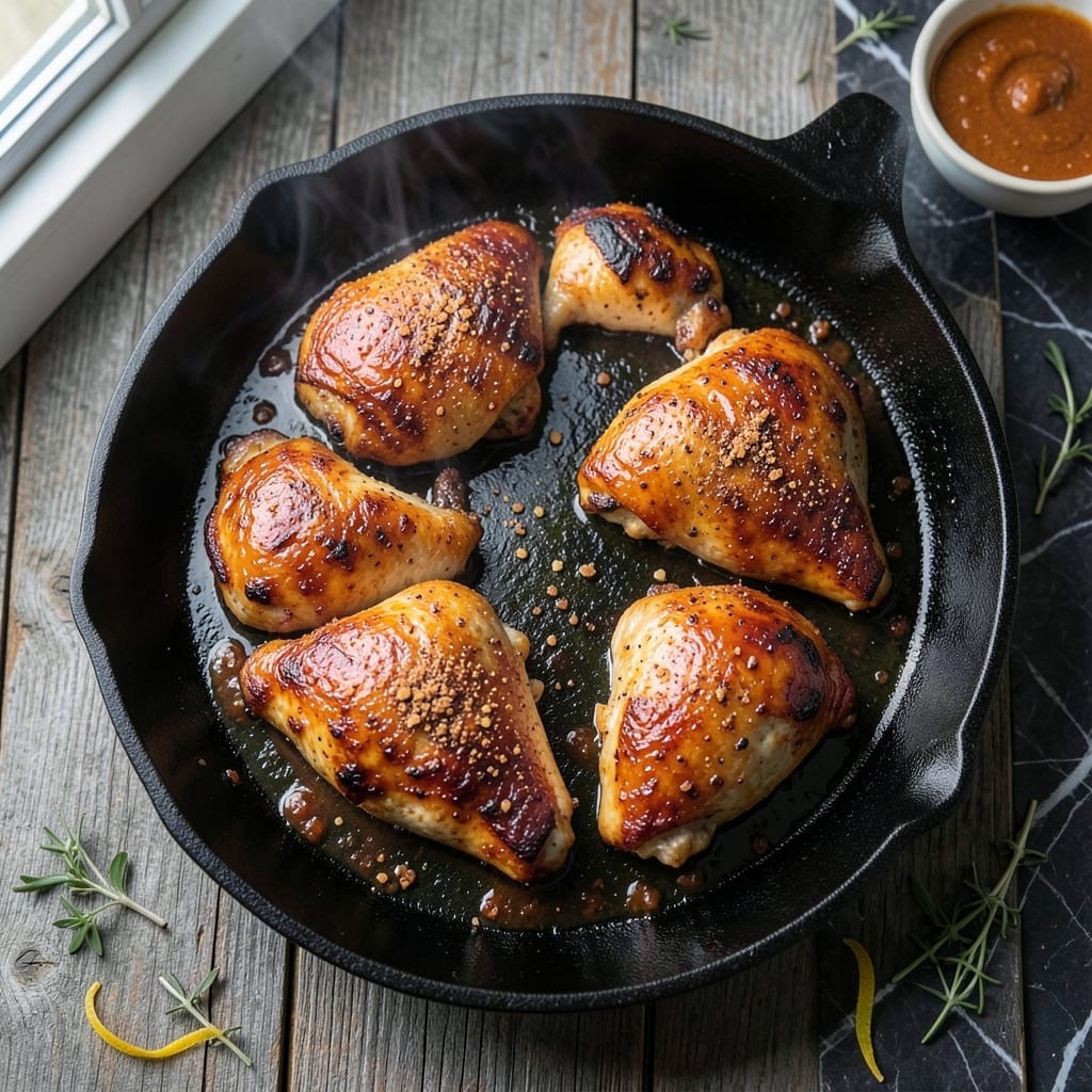 Skillet Barbecue Chicken Recipe: One-Pan Smoky Sweetness