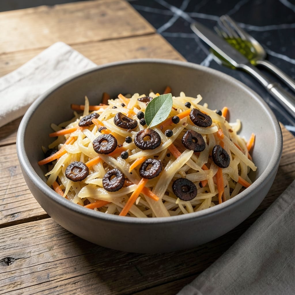 Traditional Polish Sauerkraut Recipe: Tangy Fermented Cabbage With Smoky Depth