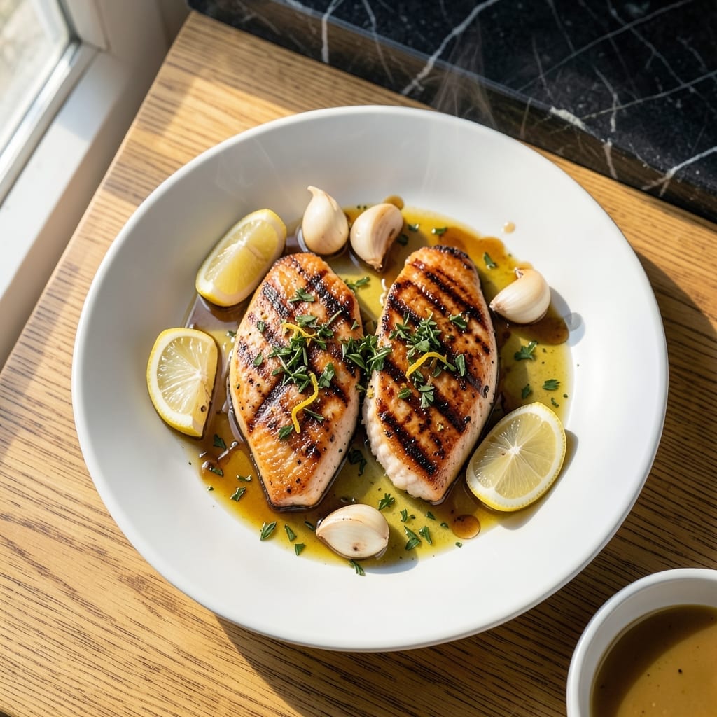 Grilled Salmon Recipe Lemon Rosemary: Herb-Infused Flaky Fillets