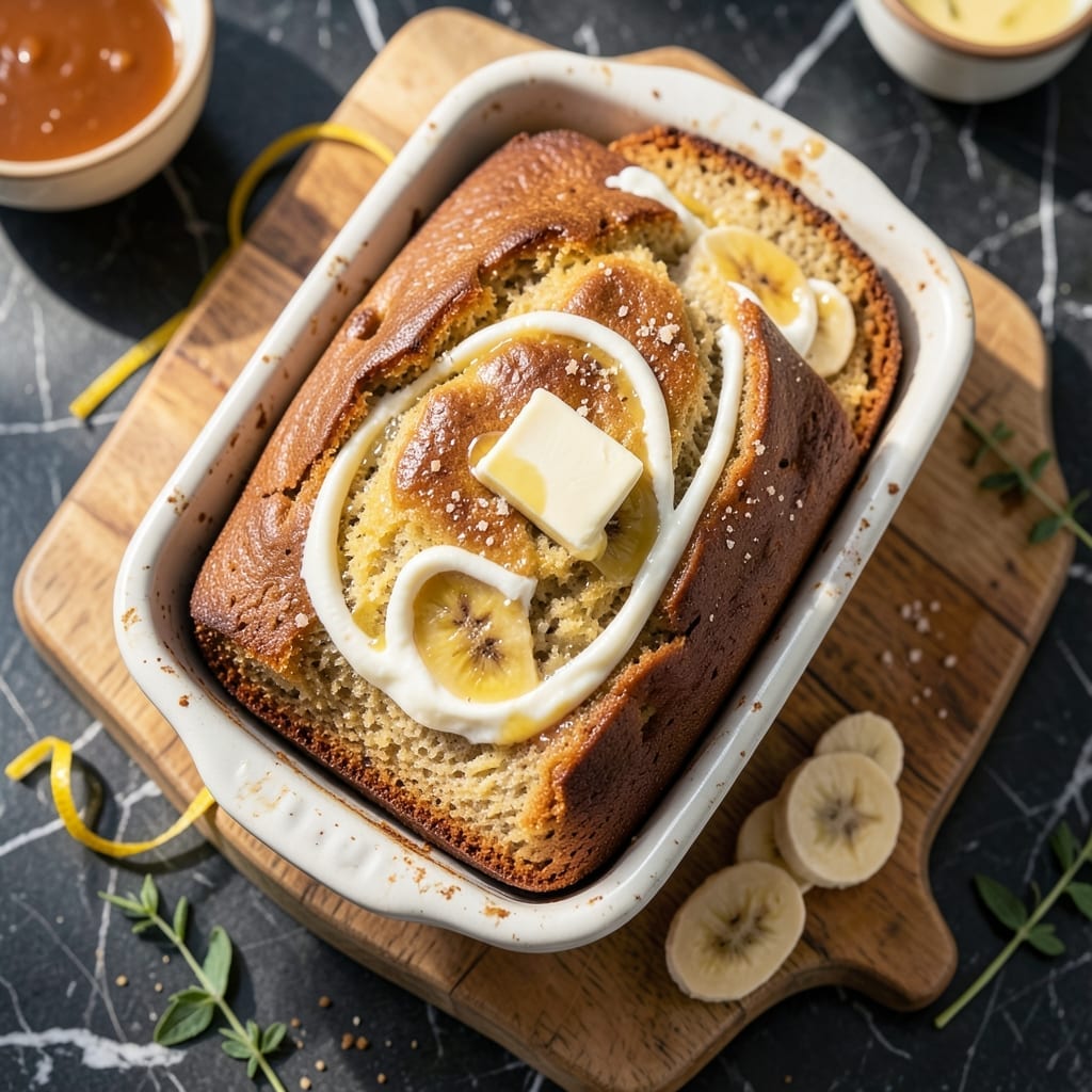 Banana Bread Recipe With Cream Cheese: Swirled Ribbons of Tangy Sweetness