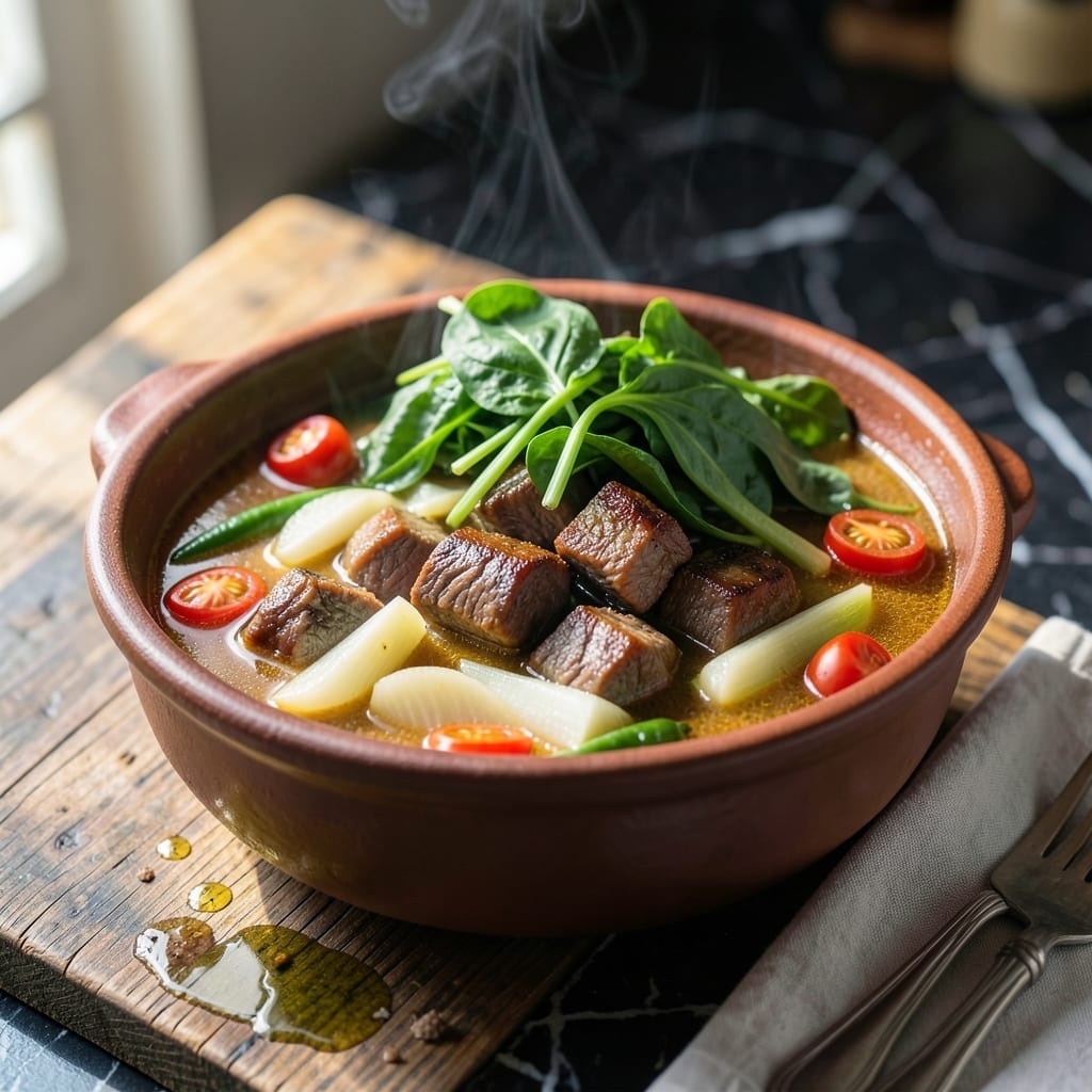 Filipino Sinigang Recipe Beef: Tangy Tamarind Broth With Melt-In-Your-Mouth Beef