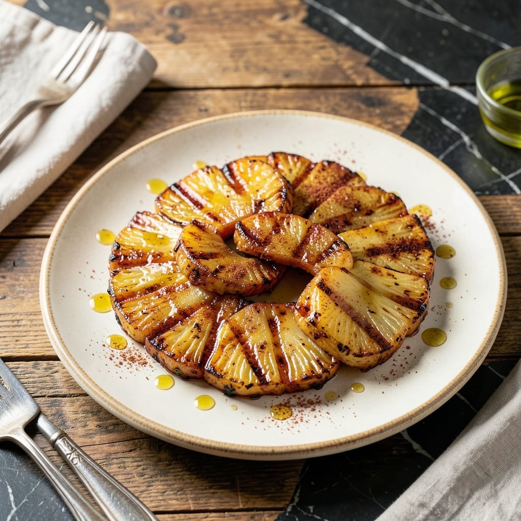 Brown Sugar Grilled Pineapple Recipe: Caramelized Sweetness With Charred Edges