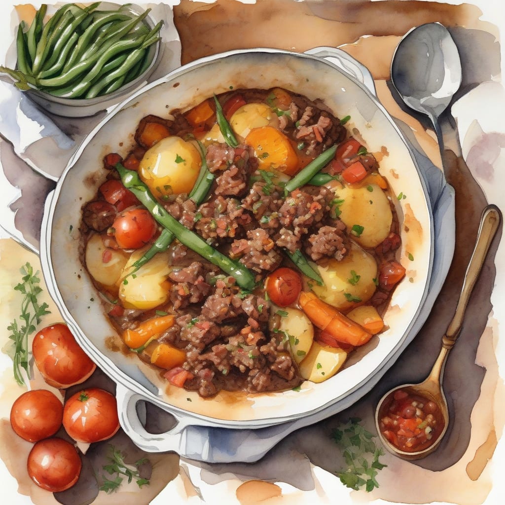 slow cooker hobo casserole recipe