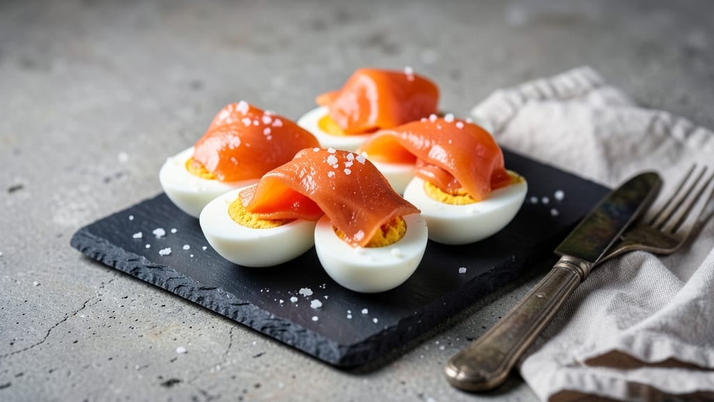 Smoked Salmon Deviled Eggs Recipe: Creamy Yolk Filling with Smoky Flavor Twist