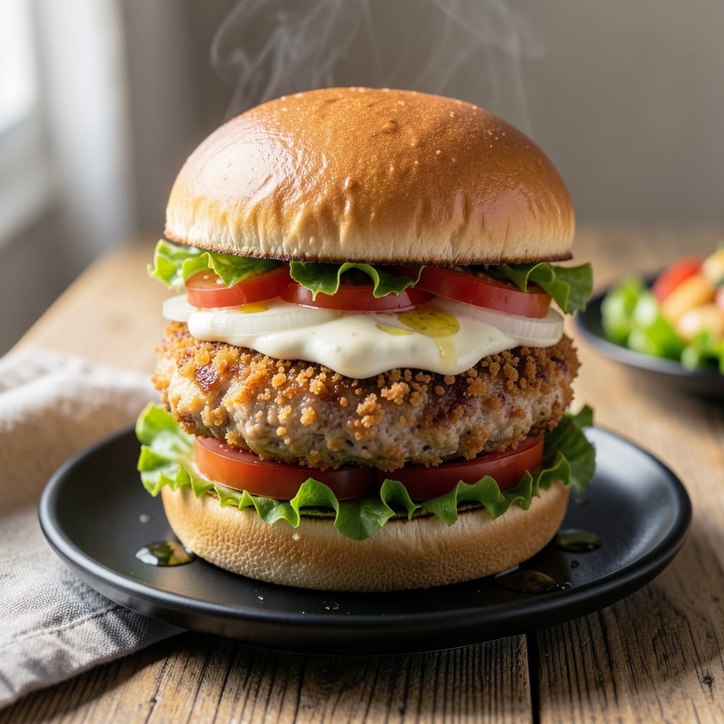 KFC Original Recipe Vegan Burger: Plant-Based Crispy Perfection