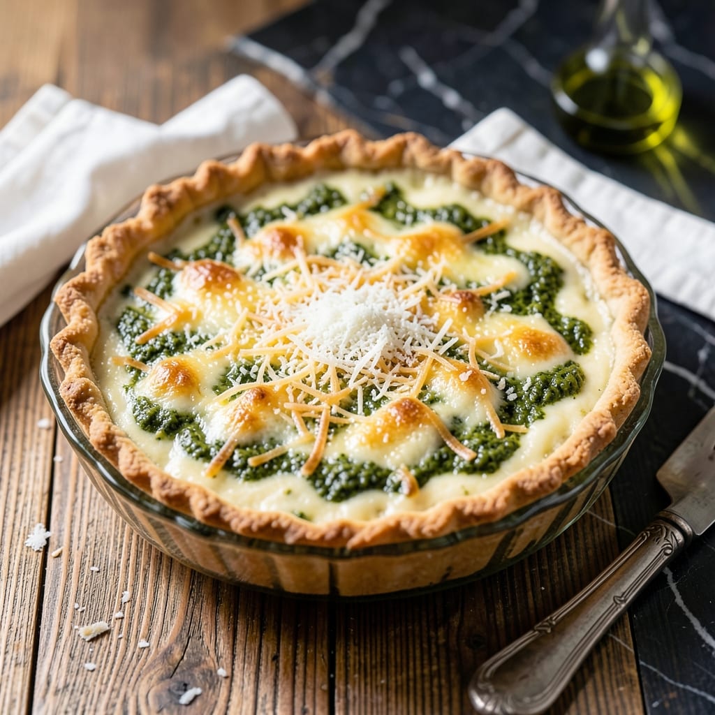 Pesto Quiche Recipe: Savory Herb-Crusted Breakfast Delight