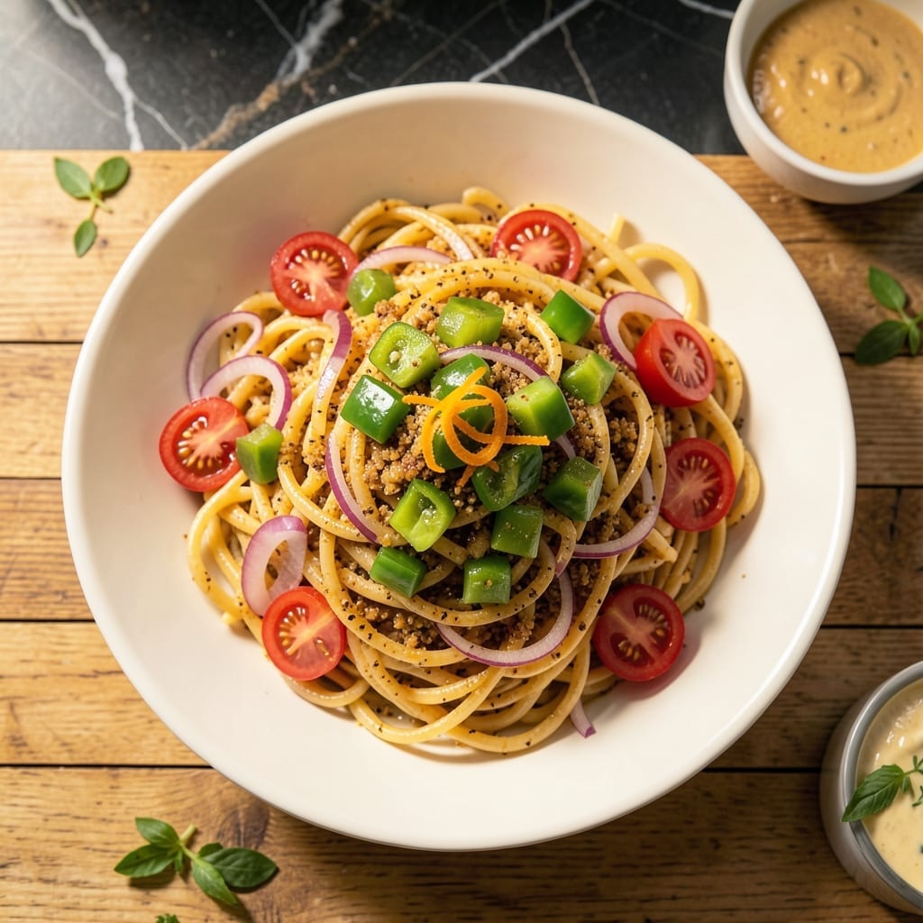 McCormick Salad Supreme Spaghetti Salad Recipe With Italian: Zesty Garden Freshness in Every Bite
