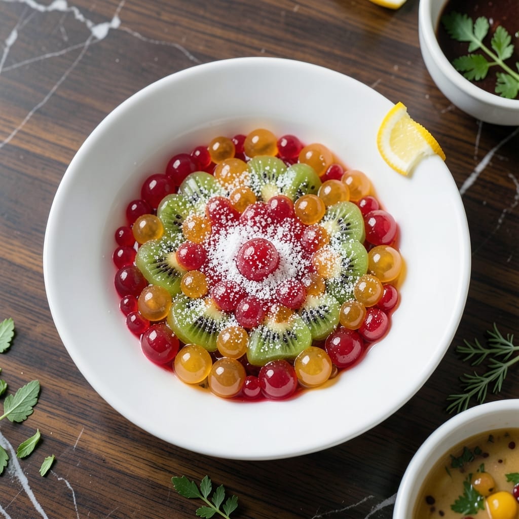 Fruit Caviar Recipe: Bouncy Texture and Vibrant Sweetness