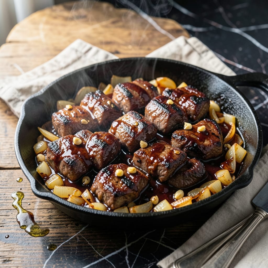 Barbecue Beef Tips Recipe: Melt-in-Your-Mouth Tender Cubes Barbecue Beef Tips Recipe: Melt-in-Your-Mouth Tender Cubes