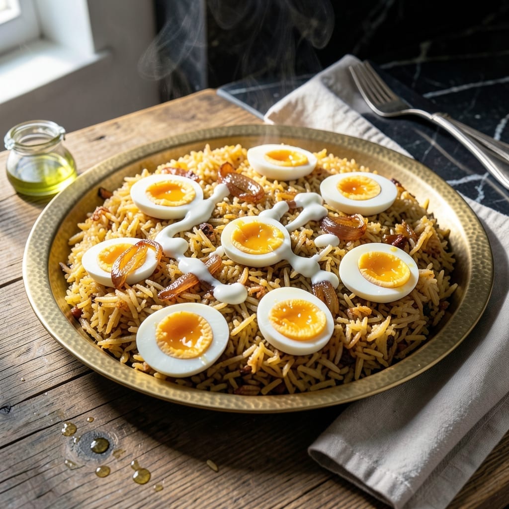 Egg Biryani Recipe in Oven: Fragrant Spiced Layers Baked to Perfection