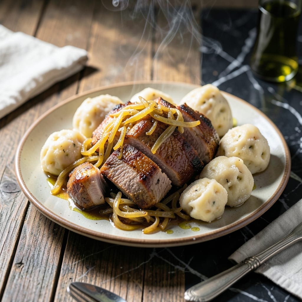 Recipe for Pork Sauerkraut and Dumplings: Hearty German-Inspired One-Pot Meal