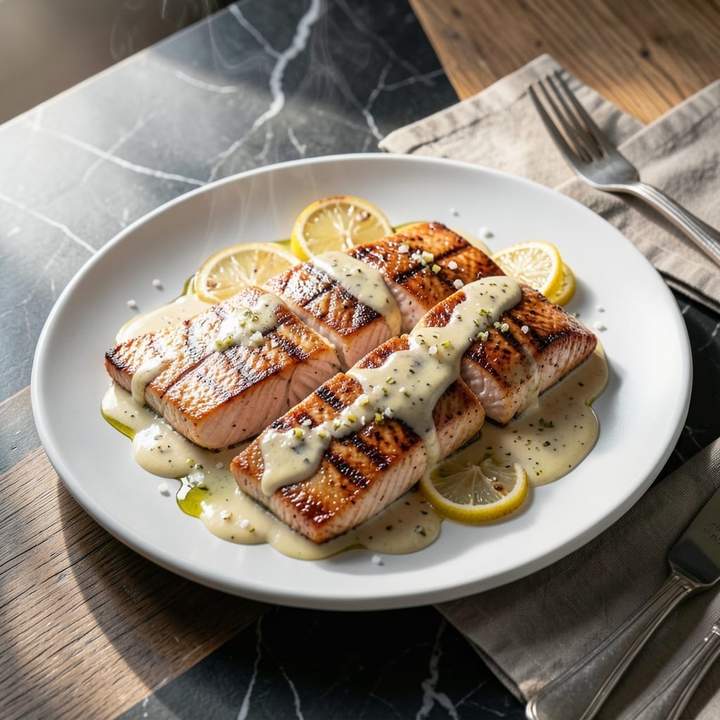 Grilled Salmon Recipe Lemon Butter: Zesty Citrus Meets Rich Velvety Glaze