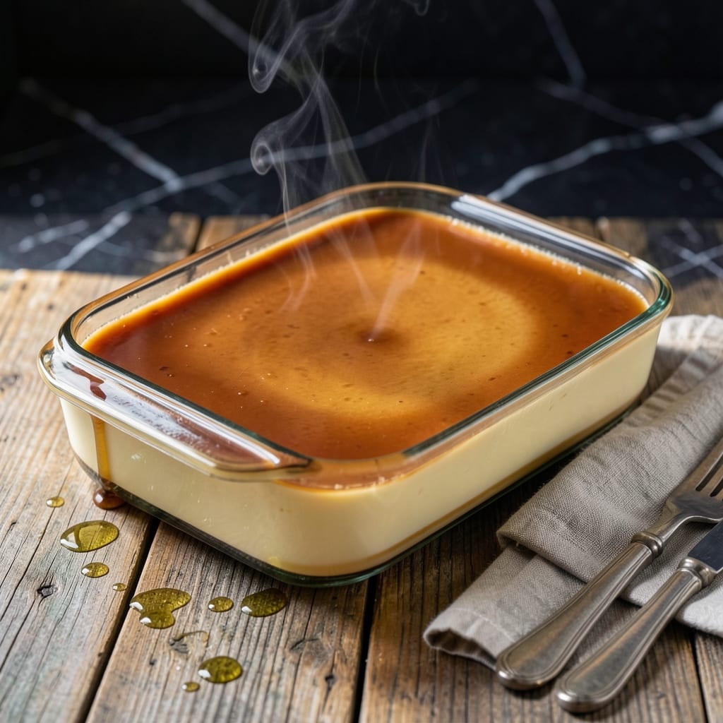 Flan Recipe With Low Fat Milk: Silky Custard With Lighter Indulgence Flan Recipe With Low Fat Milk: Silky Custard With Lighter Indulgence