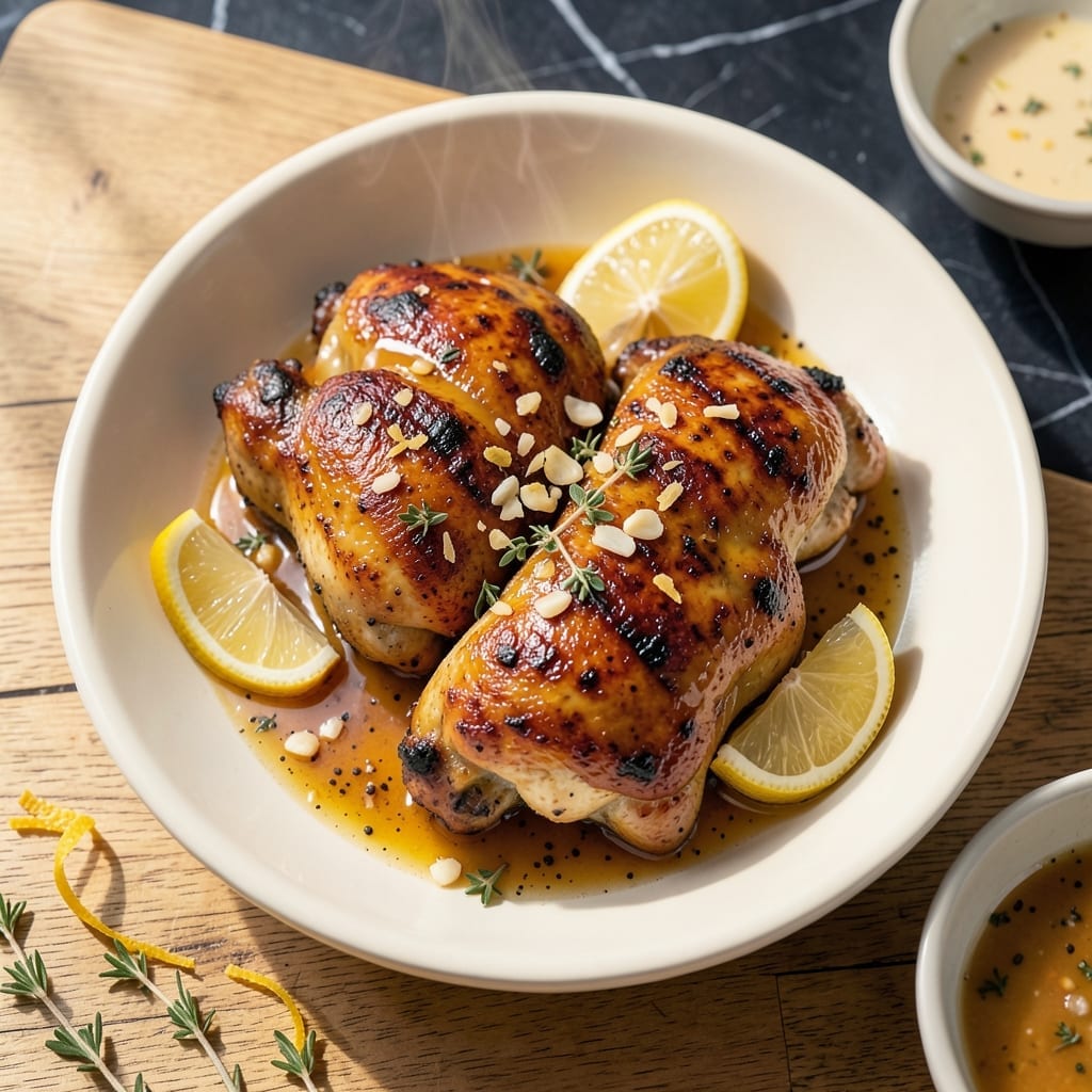 Grilled Honey Lemon Chicken Recipe: Sweet Citrus Glaze With Charred Edges