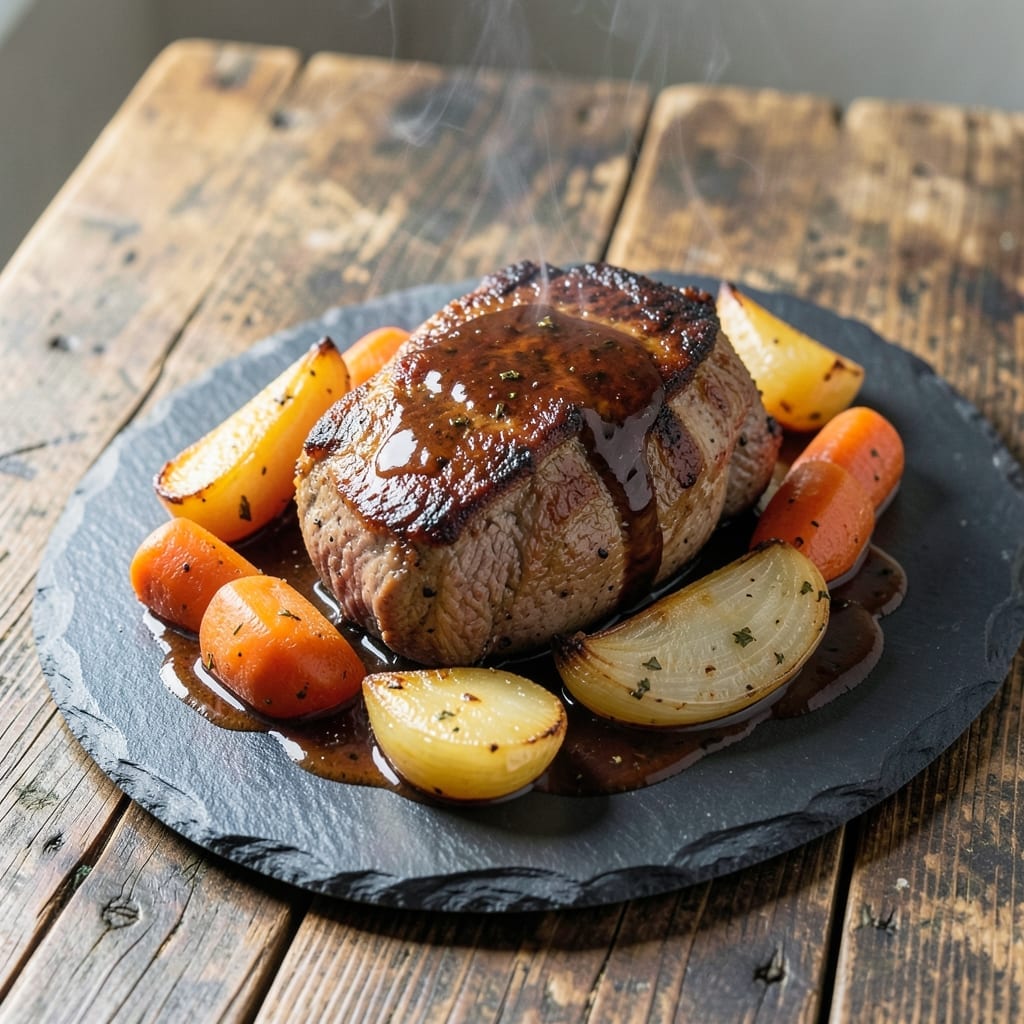 Pot Roast Recipe No Crock Pot: Dutch Oven Braised Beef with Rich Gravy
