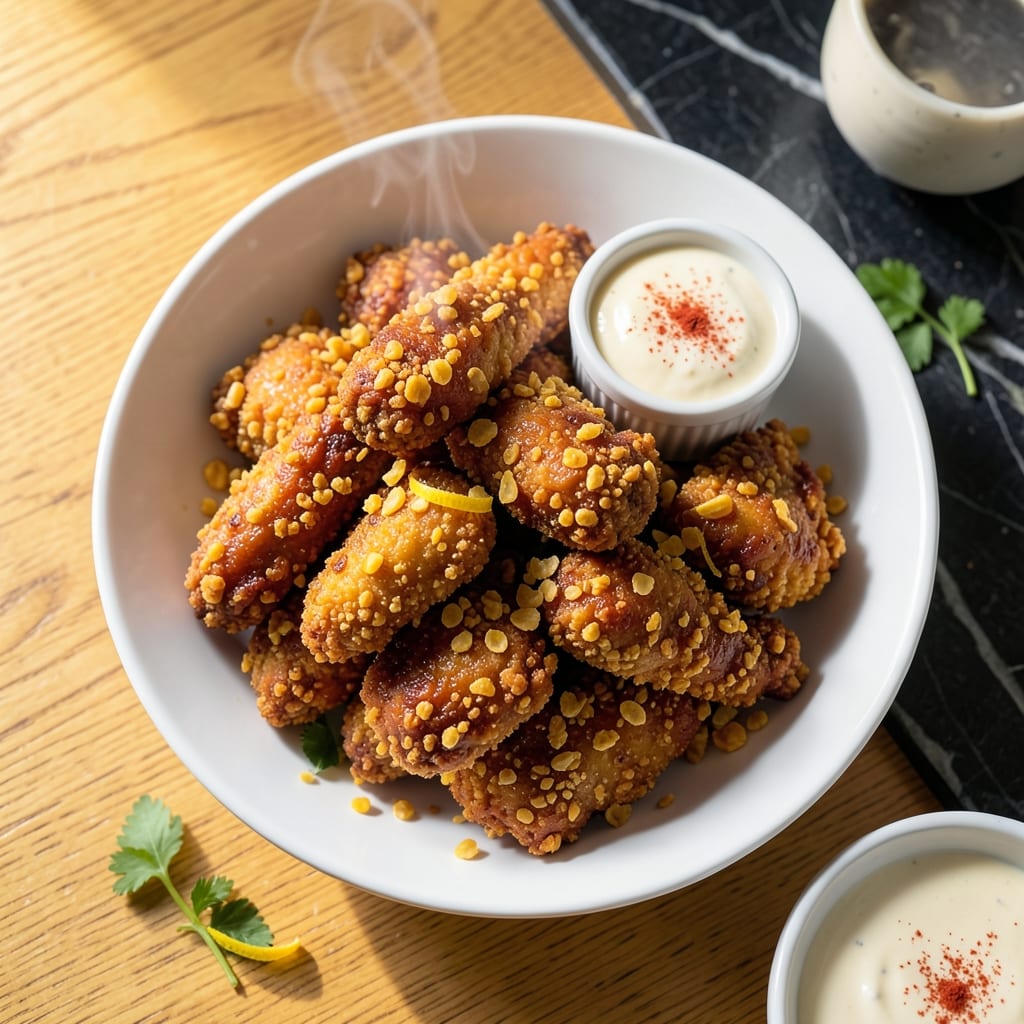 Fried Chicken Recipe Using Corn Flakes: Crunchy Cereal Coating Magic