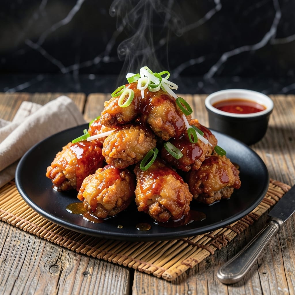 Korean Fried Chicken Recipe Sweet and Spicy: Double-Fried Crunch With Gochujang Kick