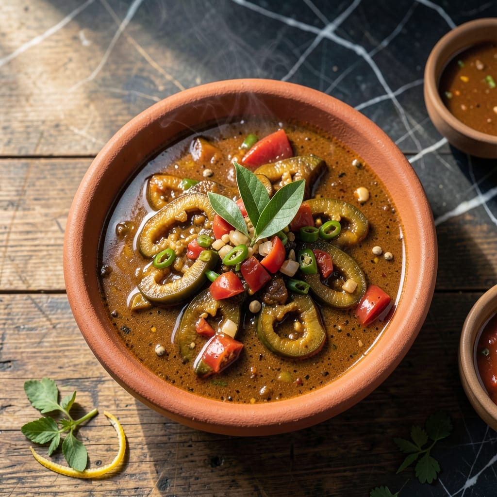 Karela Curry Recipe Andhra Style: Tangy Tamarind-Infused Bitter Gourd Delight