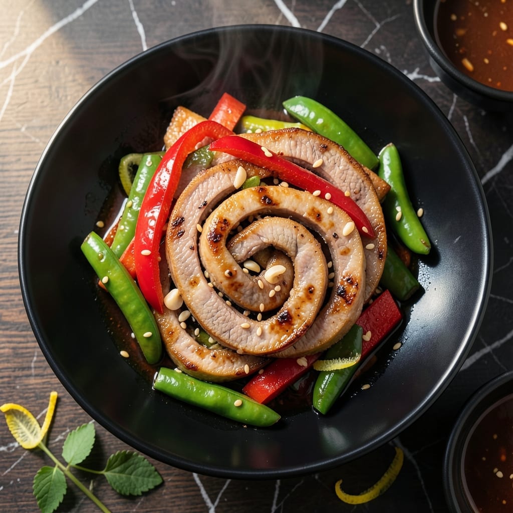 Chinese Pork Stir Fry Recipe: Ginger-Soy Sauce With Velvet Texture