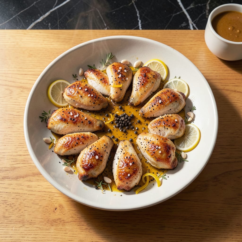 Lemon Pepper Chicken Recipe Oven: Zesty Crust With Juicy Bites