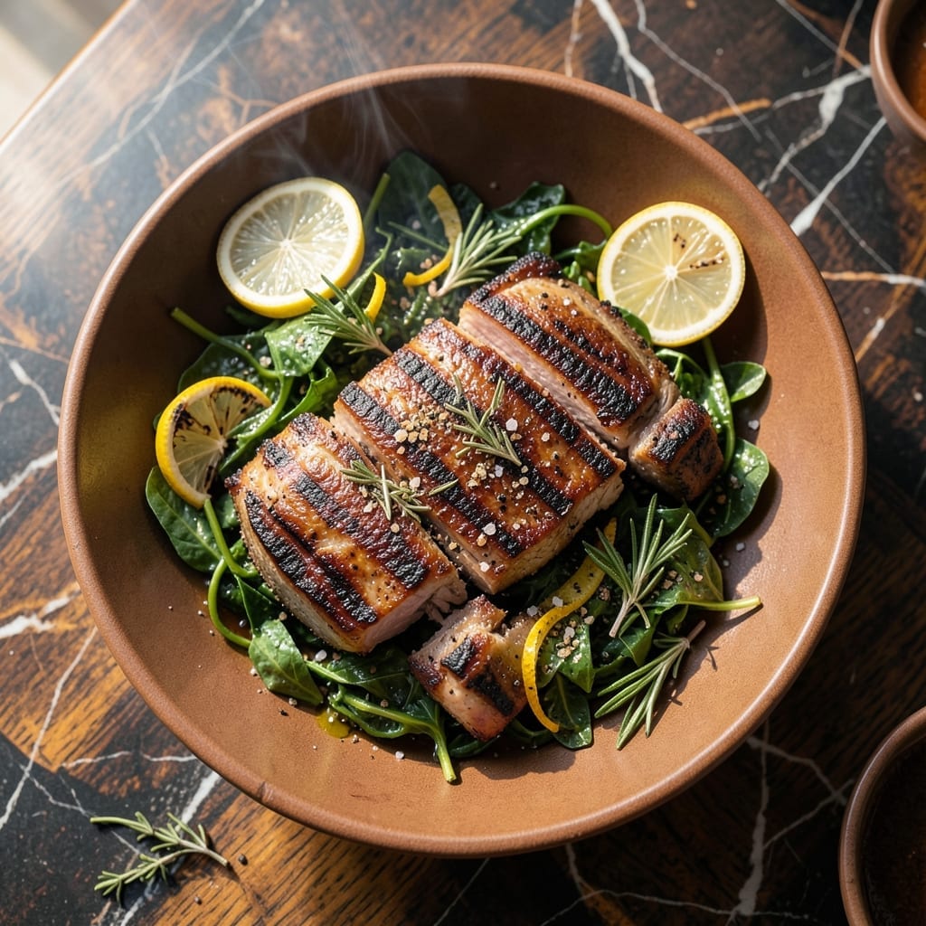 Pork Chop Charcoal Grill Recipe: Smoky Herb-Crusted Juiciness