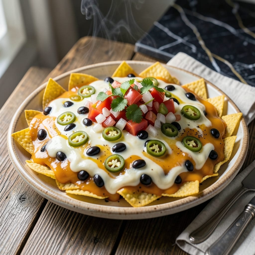 Gourmet Nacho Recipe: Loaded With Bold Flavors and Melty Cheese