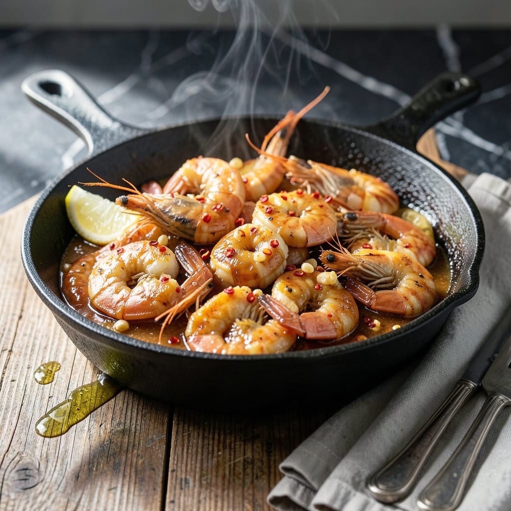 New Orleans Barbecue Shrimp Recipe: Buttery Garlic-Wine Sauce with a Spicy Kick