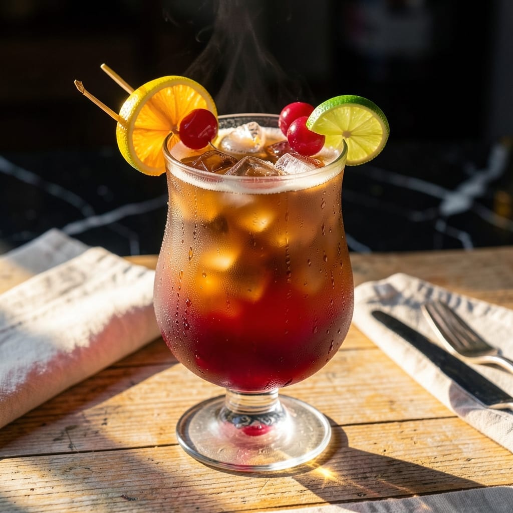 Hurricane Drink Recipe New Orleans: Big Easy Boozy Blend