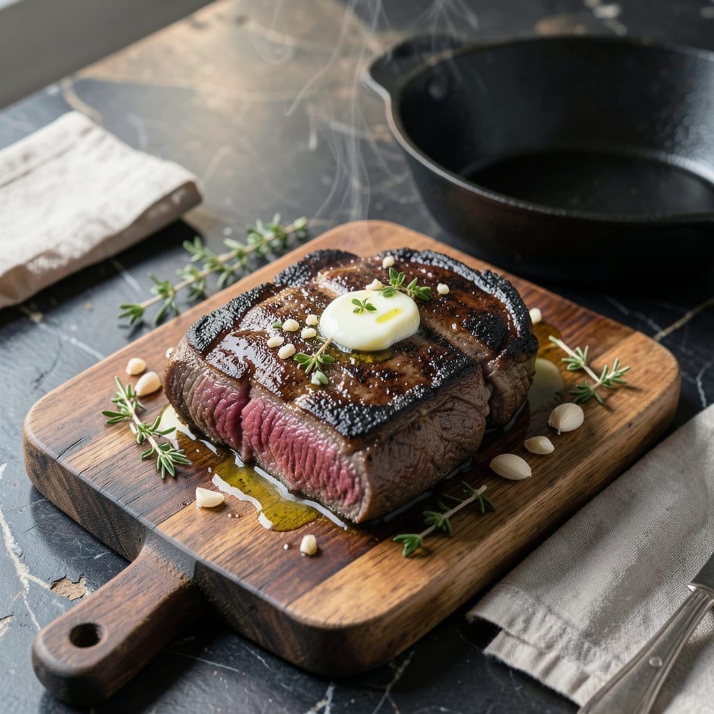 Gordon Ramsay Steak Recipe Cast Iron: Seared Crust and Juicy Interior