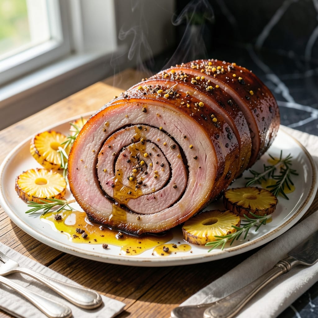 Glazed Ham Recipe Slow Cooker: Sweet and Spiced Hands-Off Holiday Centerpiece