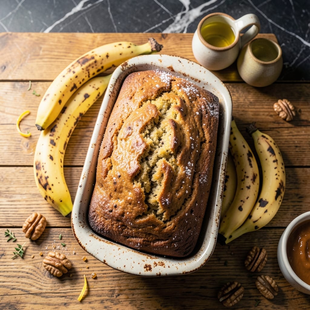 Banana Bread Recipe Without Butter: Moist Crumb With Simple Swaps