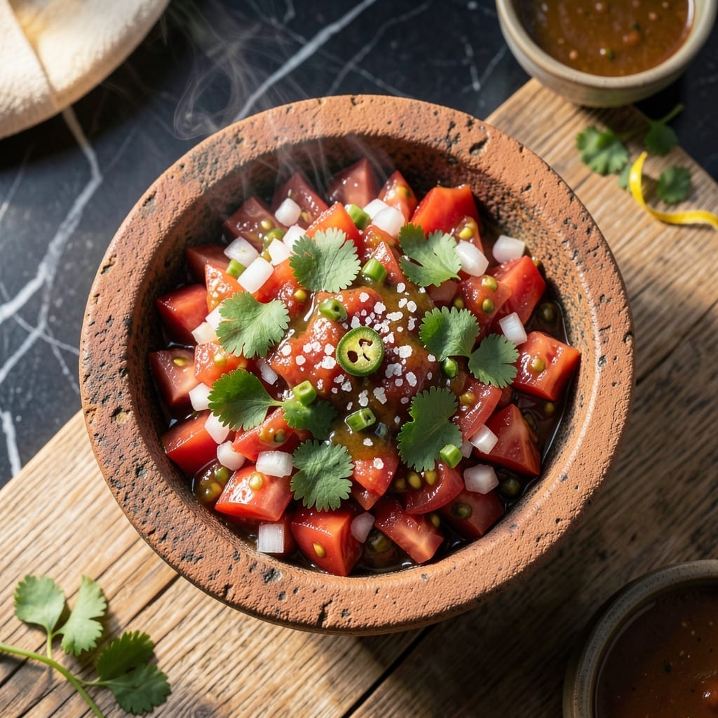 Salsa Sauce Recipe for Tacos: Zesty Tomato Blend With Fresh Cilantro