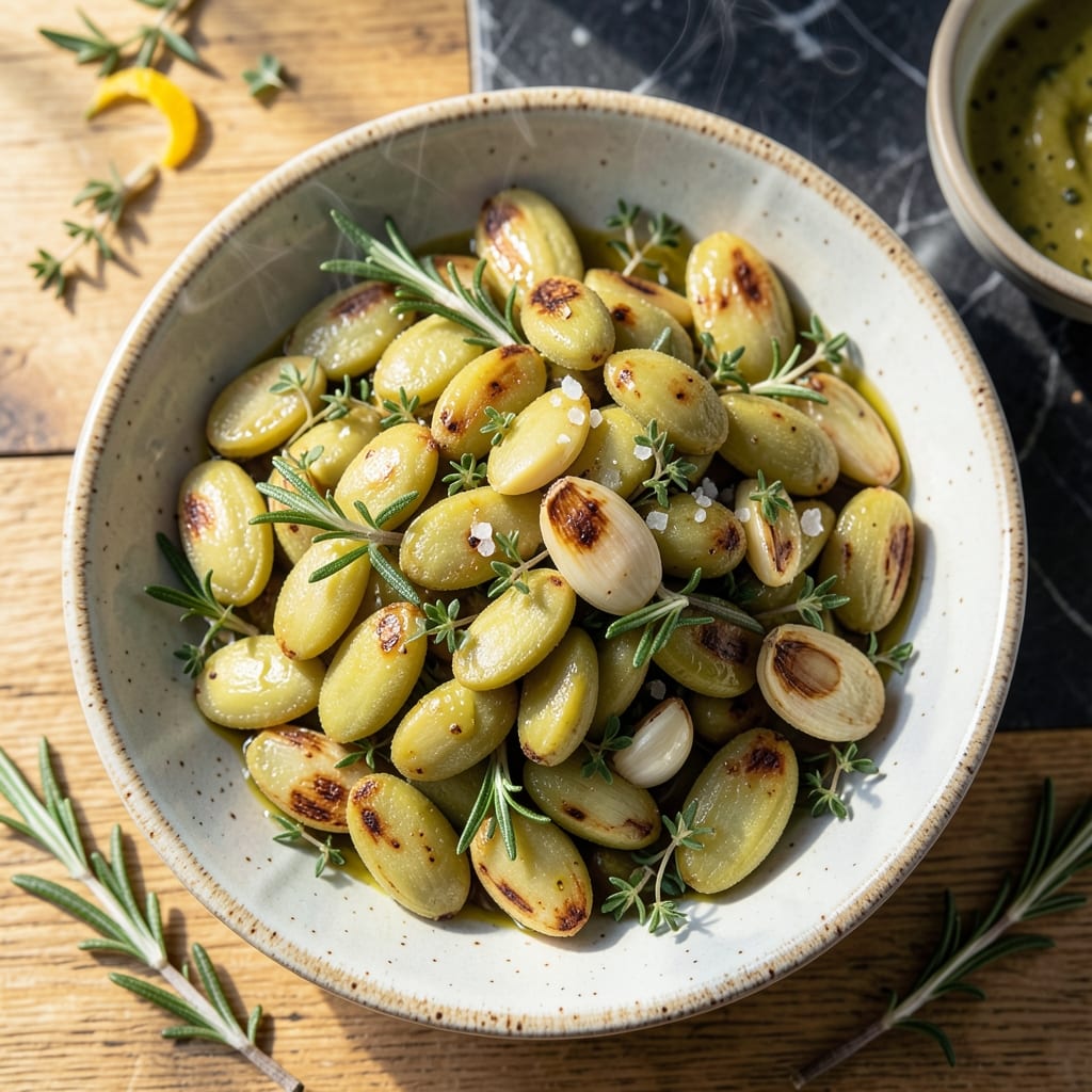 Green Almonds Recipe: Early Harvest Nutty Crunch