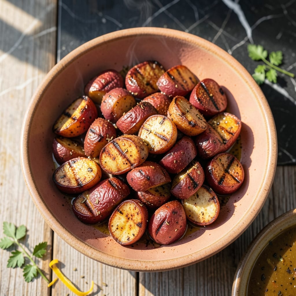 Grilled Roasted Red Potatoes Recipe: Smoky Paprika Crisp Edges Grilled Roasted Red Potatoes Recipe: Smoky Paprika Crisp Edges