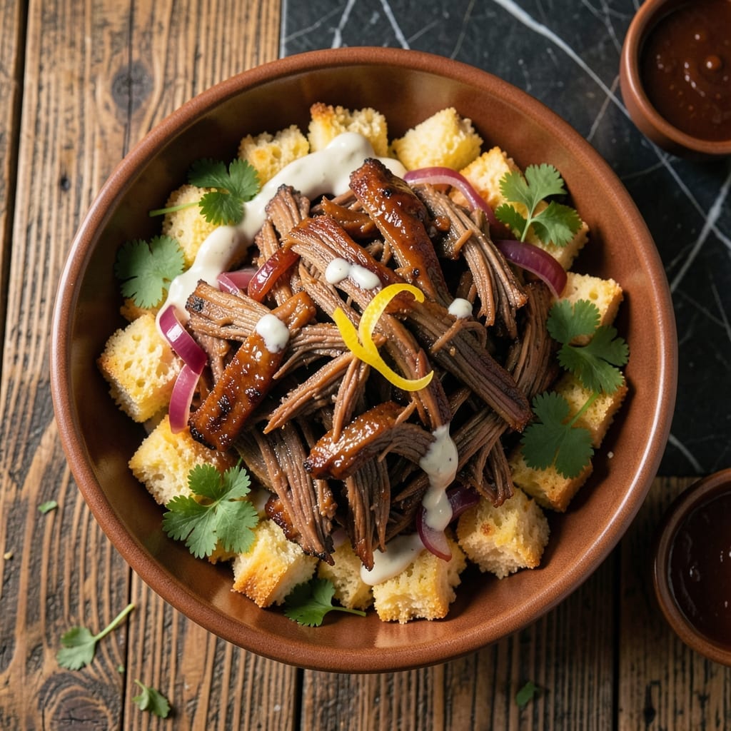 BBQ Pulled Beef Brisket Recipe: Smoky Tenderness in Every Strand