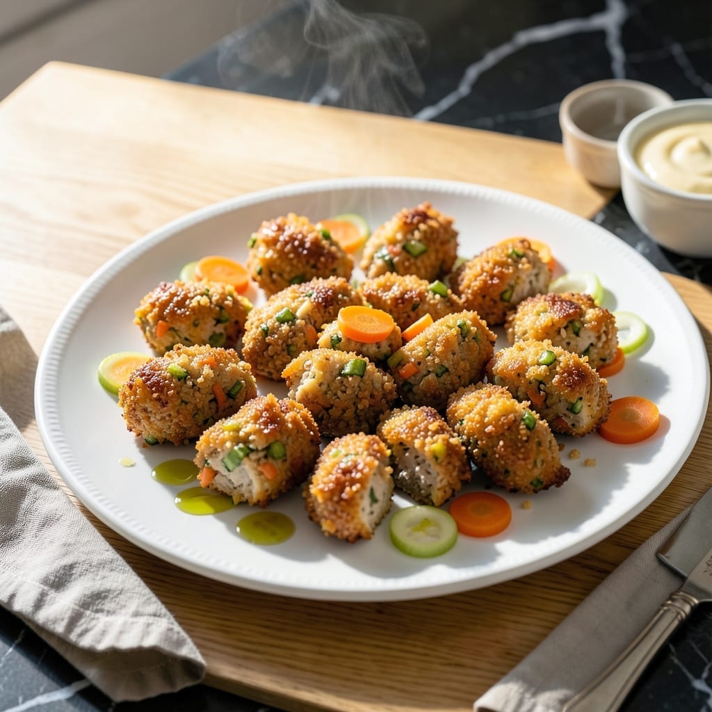 Healthy Chicken Nuggets Recipe for Toddlers: Baked Crispy Bites With Hidden Veggies