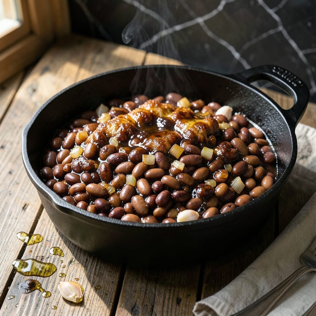 Barbecue Baked Beans Recipe: Smoky Sweet Oven-Glazed Goodness