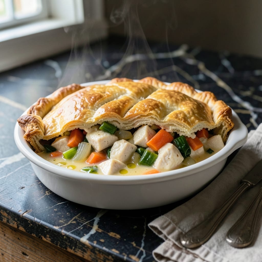 Grands Biscuits Recipe For Chicken Pot Pie: Flaky Layers Over Savory Filling