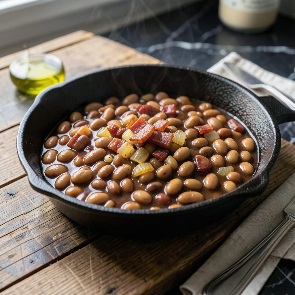 Bush's Barbecue Baked Beans Recipe: Smoky Sweet Copycat Side