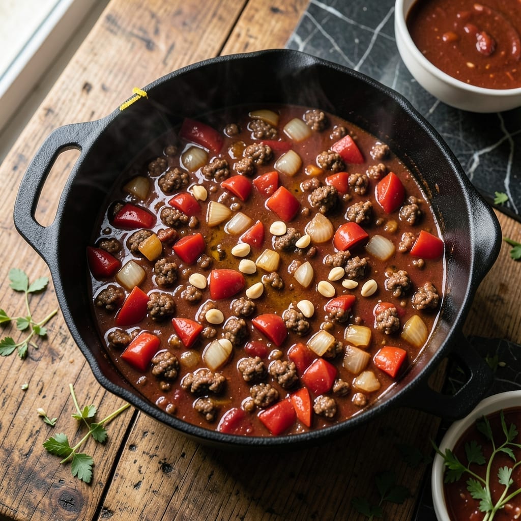 Easy Chili Recipe on Stove: Hearty Simmered Flavor in One Pot