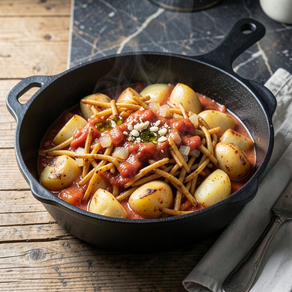 Fideo Recipe With Potatoes: One-Pot Mexican Comfort with Hearty Bite