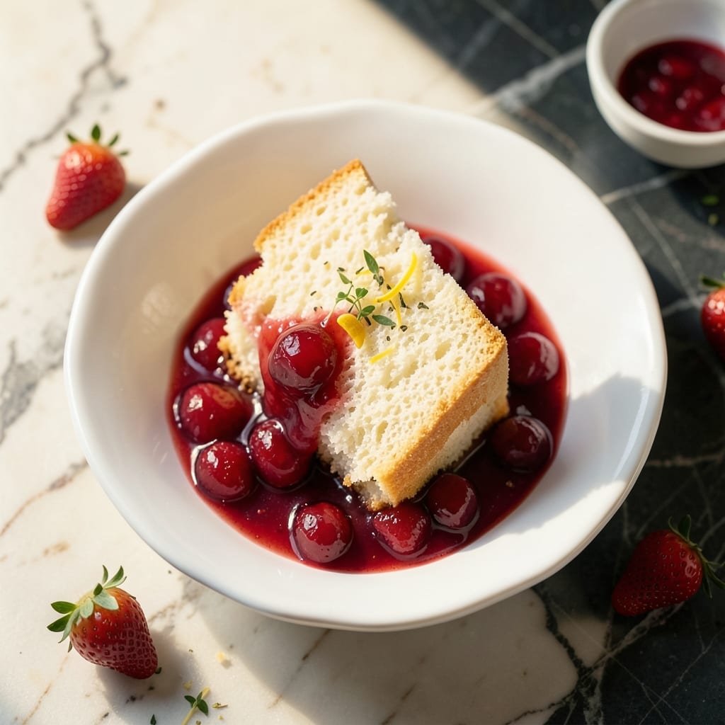 Angel Food Cake and Strawberry Pie Filling Recipe: Fluffy Layers With Berry Sweetness