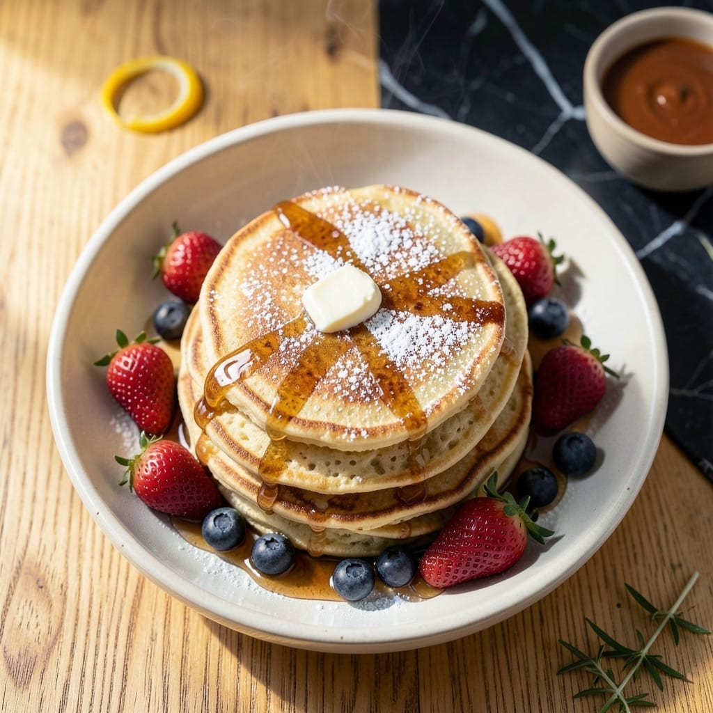 Bread Flour Pancakes Recipe: Ultra Fluffy Stacks for Weekend Brunches
