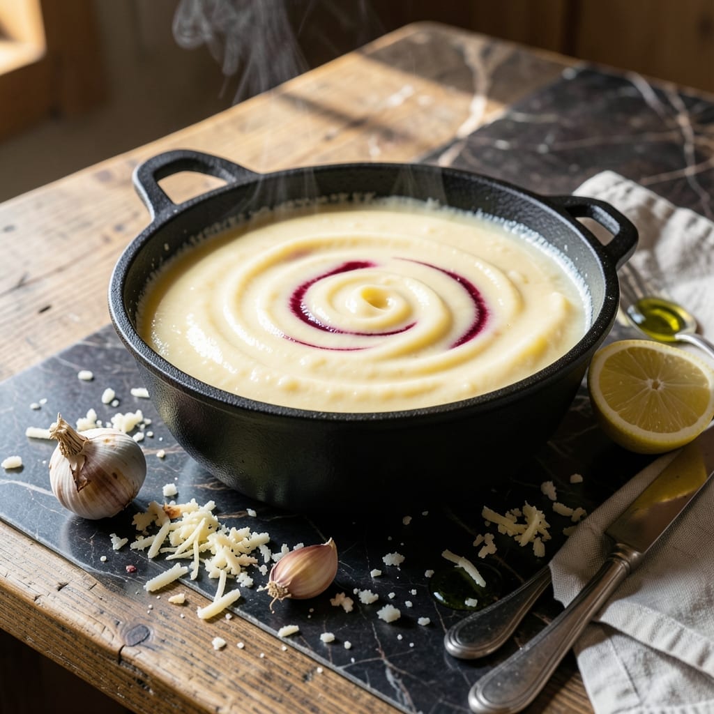 Gruyere Cheese Fondue Recipe Melting Pot: Alpine-Style Creamy Indulgence