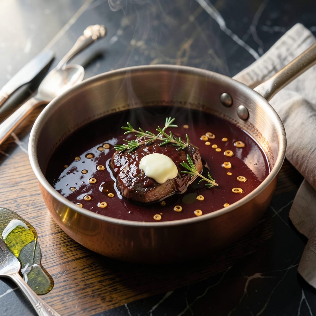 Chateaubriand Sauce Recipe: Rich Red Wine Reduction for Steak