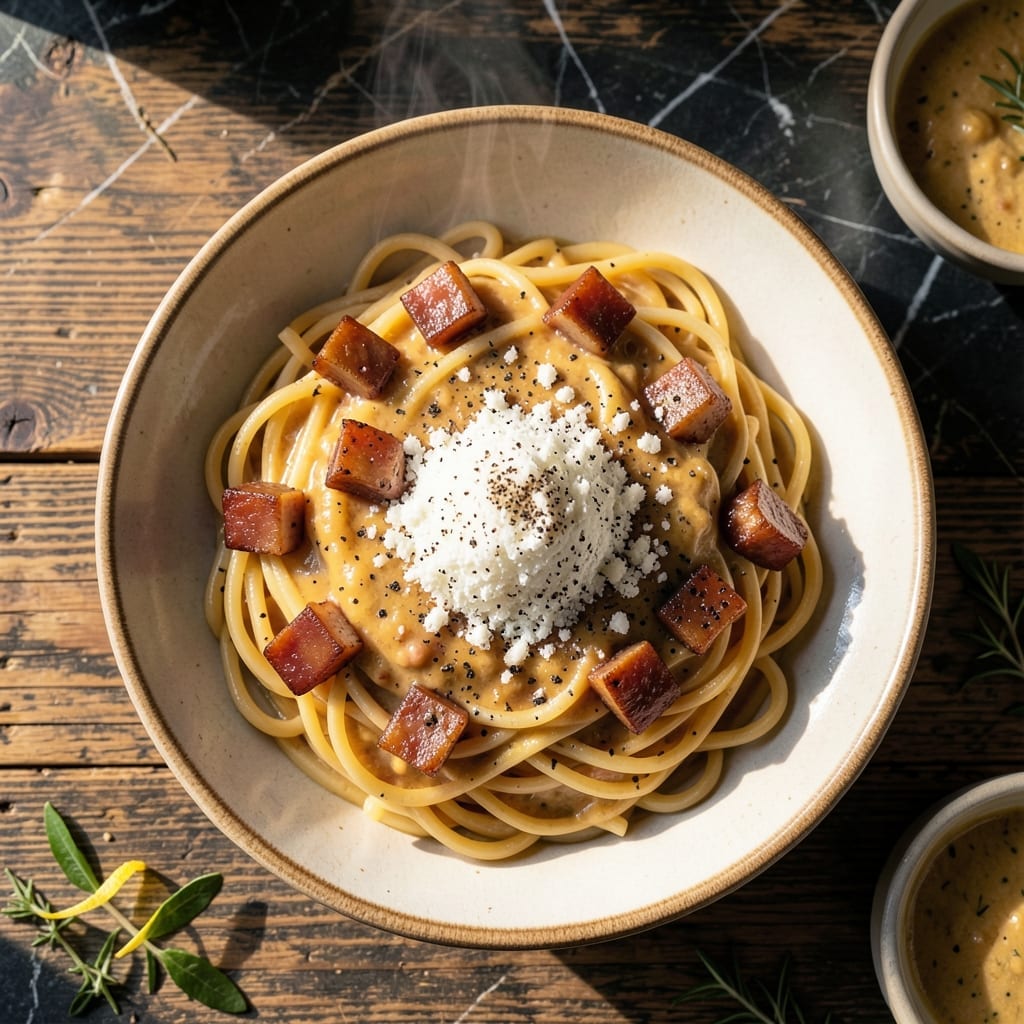 Original Carbonara Recipe Italian: Authentic Roman Pasta With Guanciale