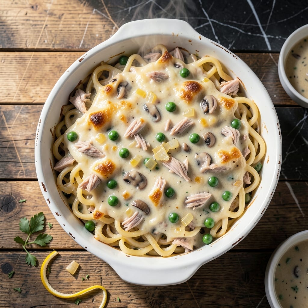 Tuna Casserole Recipe With Mushroom Soup: Old-Fashioned Comfort with Modern Ease