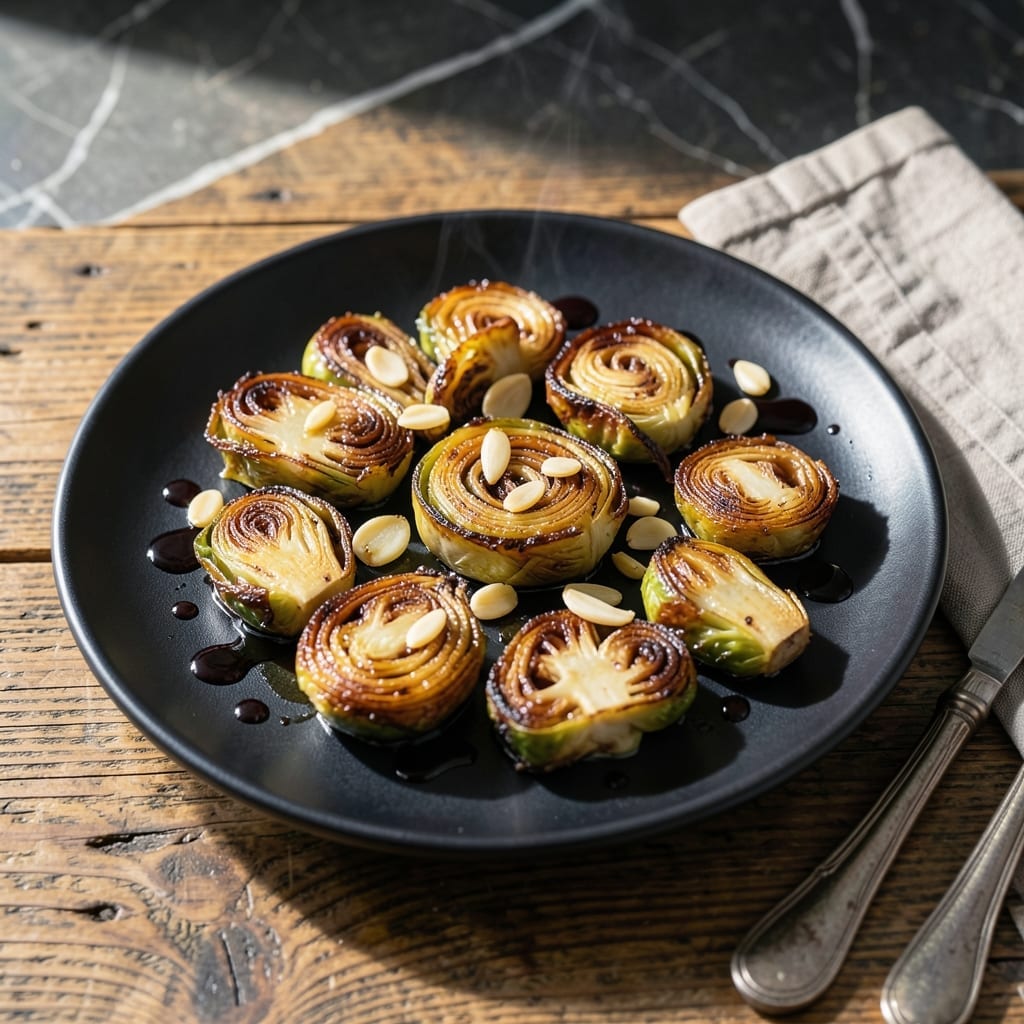 Glazed Brussel Sprouts Recipe: Honey-Balsamic Caramelized Bites